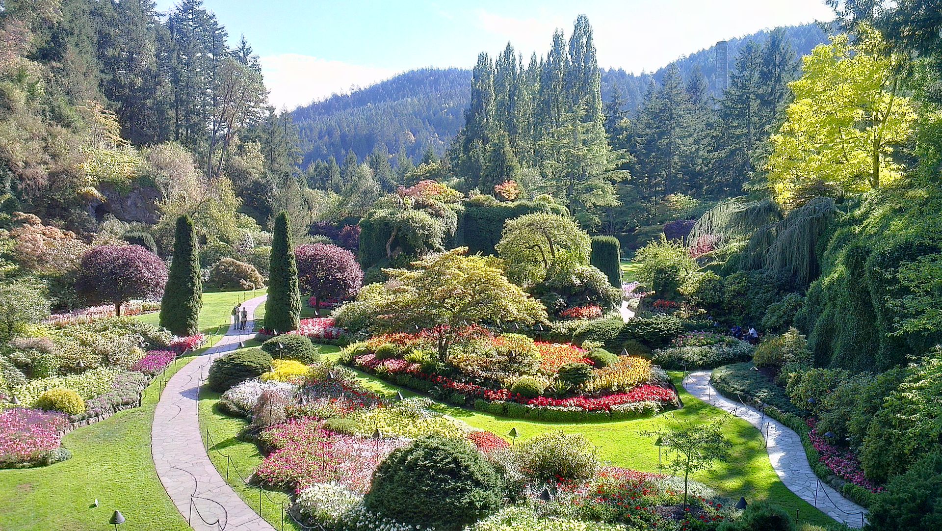 Butchart Gardens near North Saanich