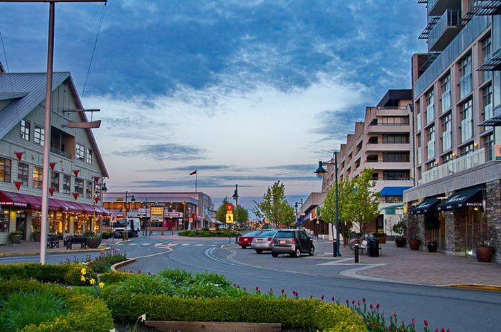 Sidney downtown shopping district