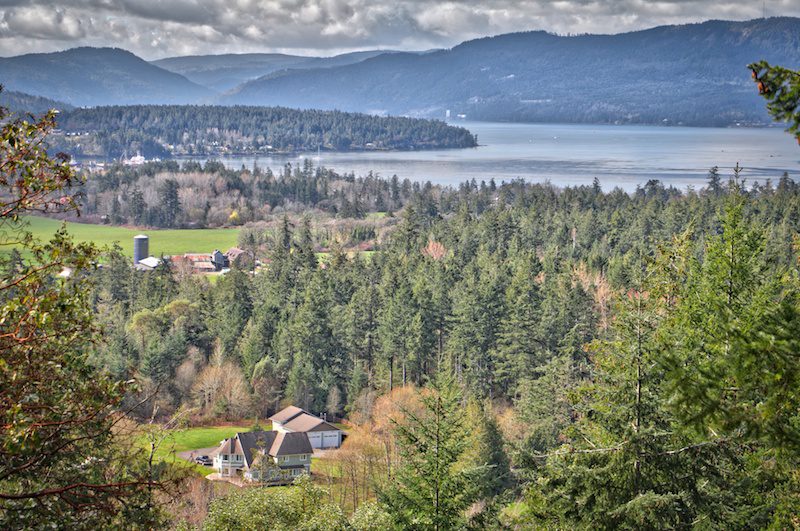 Horth Hill view in North Saanich